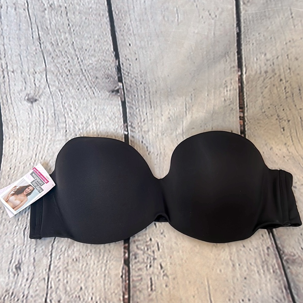 Maidenform Black Perfect Coverage Bra Straps Included Size 40C Brand New W/Tags